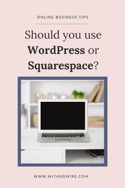 Squarespace vs. WordPress vs. Showit 3